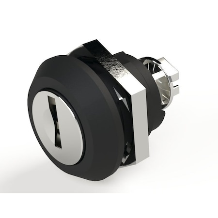 Saginaw Control & Engineering Keylocking Door Latch Black SCE-DLKLDB